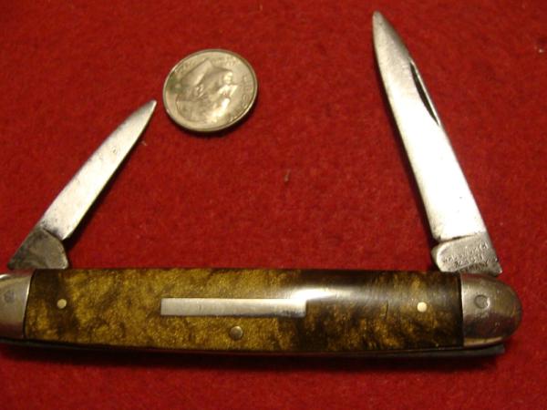 A. W. Wadsworth Pen with Burl Wood type handles.  Made in Germany
