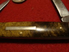 A. W. Wadsworth Pen with Burl Wood type handles.  Made in Germany