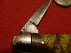 A. W. Wadsworth Pen with Burl Wood type handles.  Made in Germany