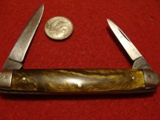 A. W. Wadsworth Pen with Burl Wood type handles.  Made in Germany
