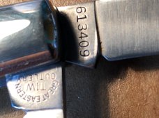 Gec 613409 #34/50 four blade Congress Black micarta