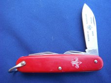 Imperial USA Official Boy Scouts of America BSA Red Multi-Tool Pocket Knife Eagle Scout Medal Extras