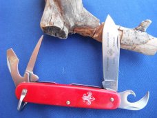 Imperial USA Official Boy Scouts of America BSA Red Multi-Tool Pocket Knife Eagle Scout Medal Extras