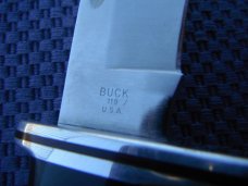 Vintage Buck 119 Fixed Blade Knife In Original Sheath. Made in the USA!!!