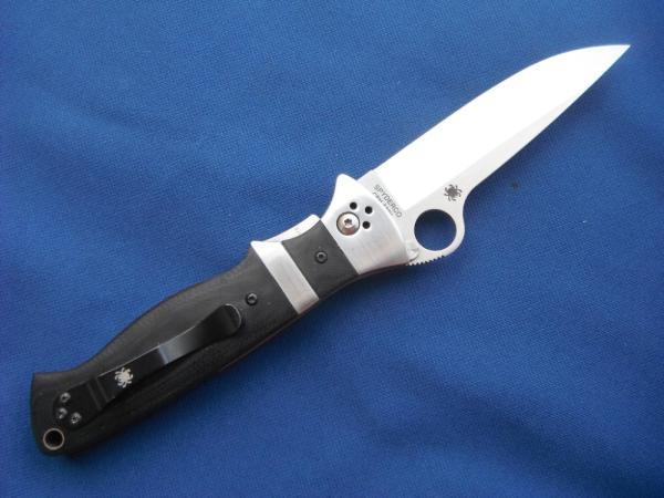 Spyderco Vallotton Sub-Hilt CPM-S30V Folding Knife C149GP