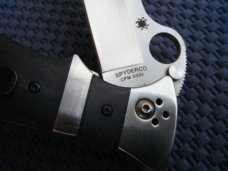 Spyderco Vallotton Sub-Hilt CPM-S30V Folding Knife C149GP