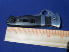 Spyderco Vallotton Sub-Hilt CPM-S30V Folding Knife C149GP