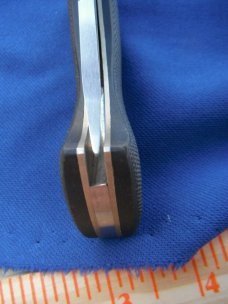 Lock-back Folder by Pacific Cutlery. Seki Japan Folding lock back knife. / P.C. Co. before Benchmade
