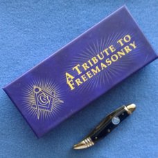 Rough Ryder Small Toothpick "A Tribute to Freemasonry" RR 1765
