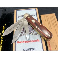 Great Eastern SFO GEC Maher amp Grosh 78 Yankee Whittler Knife Cocobolo Wood