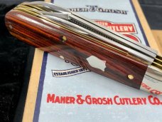 Great Eastern SFO GEC Maher & Grosh #78 Yankee Whittler Knife Cocobolo Wood