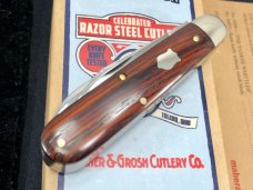 Great Eastern SFO GEC Maher & Grosh #78 Yankee Whittler Knife Cocobolo Wood