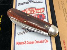 Great Eastern SFO GEC Maher & Grosh #78 Yankee Whittler Knife Cocobolo Wood