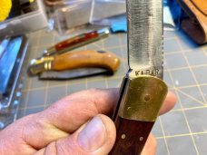 Vintage KA-BAR Lockback Hunting Knife 