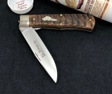 Great Eastern Beaver Tail Tidioute Liner Lock 235120L Brazilian Cherry GEC NIT