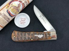 Great Eastern Beaver Tail Tidioute Liner Lock 235120L Brazilian Cherry GEC NIT
