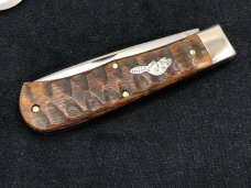 Great Eastern Beaver Tail Tidioute Liner Lock 235120L Brazilian Cherry GEC NIT