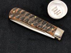 Great Eastern Beaver Tail Tidioute Liner Lock 235120L Brazilian Cherry GEC NIT