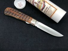 Great Eastern Beaver Tail Tidioute Liner Lock 235120L Brazilian Cherry GEC NIT