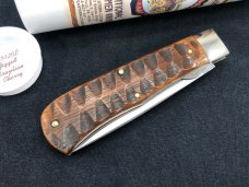 Great Eastern Beaver Tail Tidioute Liner Lock 235120L Brazilian Cherry GEC NIT