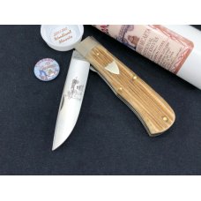 Great Eastern Tidioute Liner Lock 235120L Woodland Micarta GEC NIT