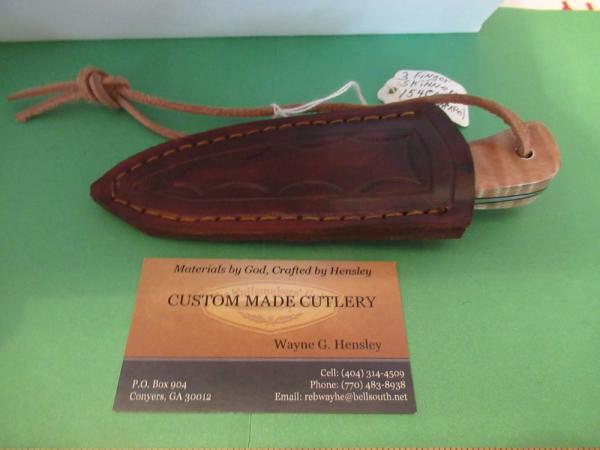 Custom 3 Finger Skinner By Wayne Hensley 