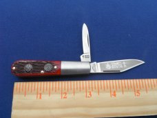 Vintage Boker Germany Tree Brand Barlow 2 blade Pocket Knife Jig bone scales With box and paper work