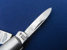 Vintage Boker Germany Tree Brand Barlow 2 blade Pocket Knife Jig bone scales With box and paper work