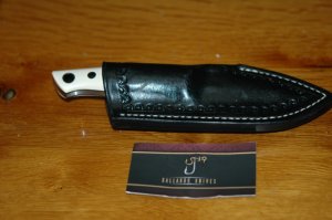 Gallardo Custom Pocket Buddy Fixed Blade Knife 