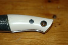 Gallardo Custom Pocket Buddy Fixed Blade Knife 