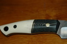 Gallardo Custom Pocket Buddy Fixed Blade Knife 