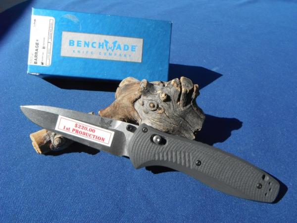 NIB/NOS 1st Production #666 of 1000 BENCHMADE 580-2 BARRAGE OSBORNE DESIGN KNIFE NIB/NOS 1st Production #666 of 1000 BENCHMADE 580-2 BARRAGE OSBORNE DESIGN KNIFE