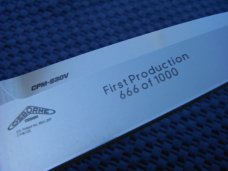 NIB/NOS 1st Production #666 of 1000 BENCHMADE 580-2 BARRAGE OSBORNE DESIGN KNIFE