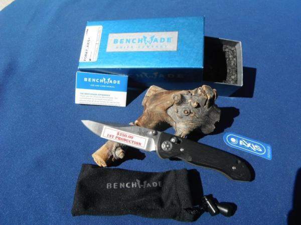 Limited Edition NIB/NOS 1st Production #717 /1000 BENCHMADE 698 FORAY AXIS KNIFE Limited Edition NIB/NOS 1st Production #717 /1000 BENCHMADE 698 FORAY AXIS KNIFE