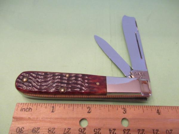 Case XX Red Bone One Arm Mans Knife Pattern # 6205 Case XX Red Bone One Arm Mans Knife Pattern # 6205