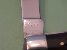 Case XX USA Bone Handle Pattern # 6244 