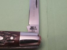 Case XX USA Brown Bone Eisenhower Pattern # 06263 SSP