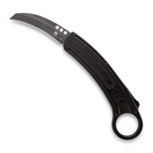 Karambit Black w/ D2 Stonewash