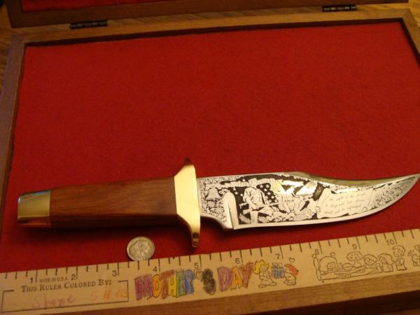 Schrade "NRA" Bicentennial Bowie 1976