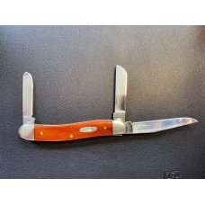Case XX 6318 SS Medium Stockman Knife Smooth Chestnut Bone Scales 2-Dot 2013