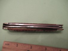 Case XX USA Red Bone Handle Trapper Pattern # 6254SSP