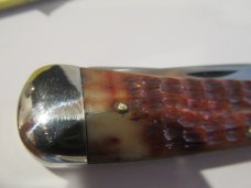 Case XX USA Red Bone Handle Trapper Pattern # 6254SSP