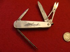 Remington 4-Blade Shadow Sleeveboard Lobster Knife Pattern R7364. Genuine Pearl Handles. 1920-1939