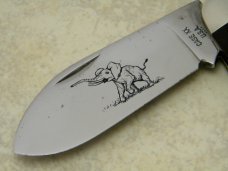 Case XX USA 4 Dot (1976) Wood 6250 Elephant Toe Knife