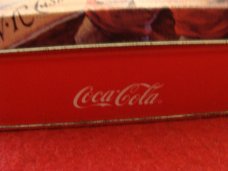 Case Small Coke Bottle CocaCola Christmas Edition #6225 1/2 2001