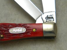 Case XX USA 9 Dot Bone 6225 1/2 SS Coca Cola Christmas Tiny Coke Bottle Knife NIB