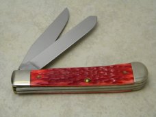 Case XX USA 6 Dot Kentucky Knife and Quarter Collection Bone 6254 SS Trapper Knife NIB