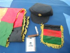 Handmade pocket knife from Afghanistan & Other items from Afghan National Police ANP. Afghan War/OEF