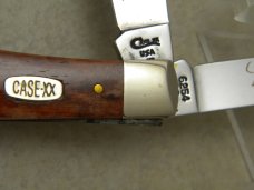 Case XX USA 6254 Mahogany Bone President's Knife Trapper Knife 1997 NIB