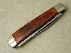 Case XX USA 6254 Mahogany Bone President's Knife Trapper Knife 1997 NIB